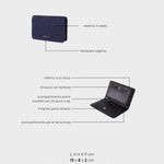 LE PETITE JEANS WALLET - CITYWALK DENIM BLACK