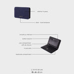 LE PETITE JEANS WALLET - CITYWALK DENIM BLACK