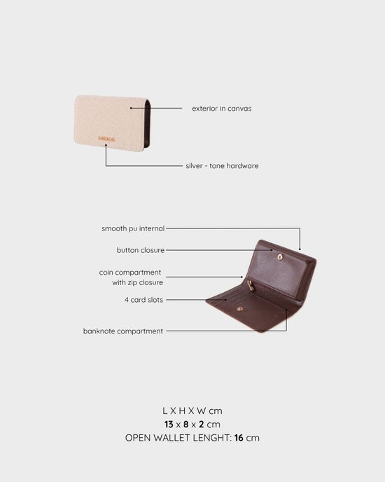 Portafoglio LE PETITE WALLET - DALMATA COFFEE