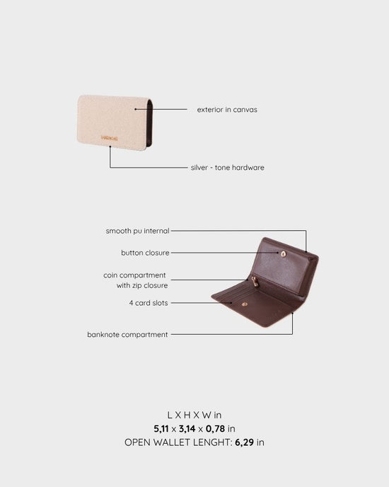 Portafoglio LE PETITE WALLET - DALMATA COFFEE