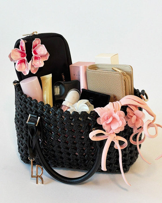 Borsa a tracolla YVETTE - BLACK