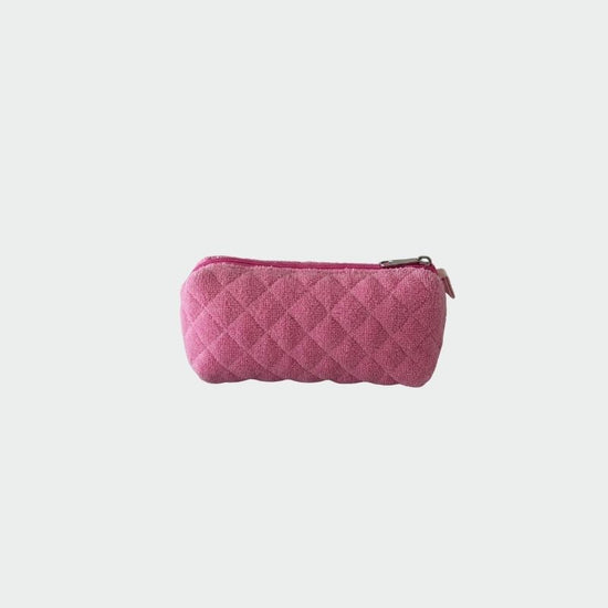 Terry cloth pouch - MANIFEST IT PINK