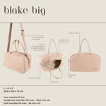 Borsa bauletto BLAKE BIG - GINSENG