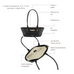 Borsa a spalla JAY- BLACK GOLD
