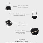 JOANNA Shoulder Bag - BLACK