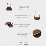 JOANNA Shoulder Bag - BROWN