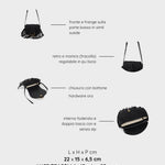 JOANNA Shoulder Bag - BLACK