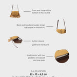 JOANNA Shoulder Bag - CAMEL