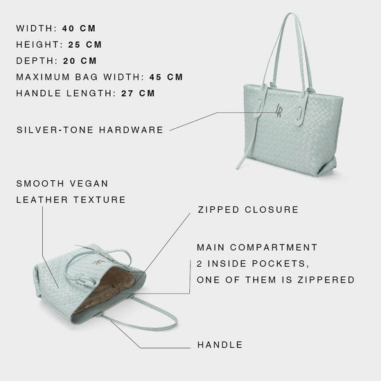 MATY Shoulder Bag - POWDER BLUE