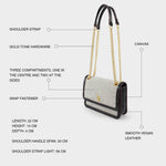 ELOISE CANVAS - BLACK