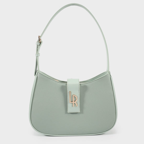 SHOULDER MONOGRAM BIG Shoulder Bag - WATER GREEN