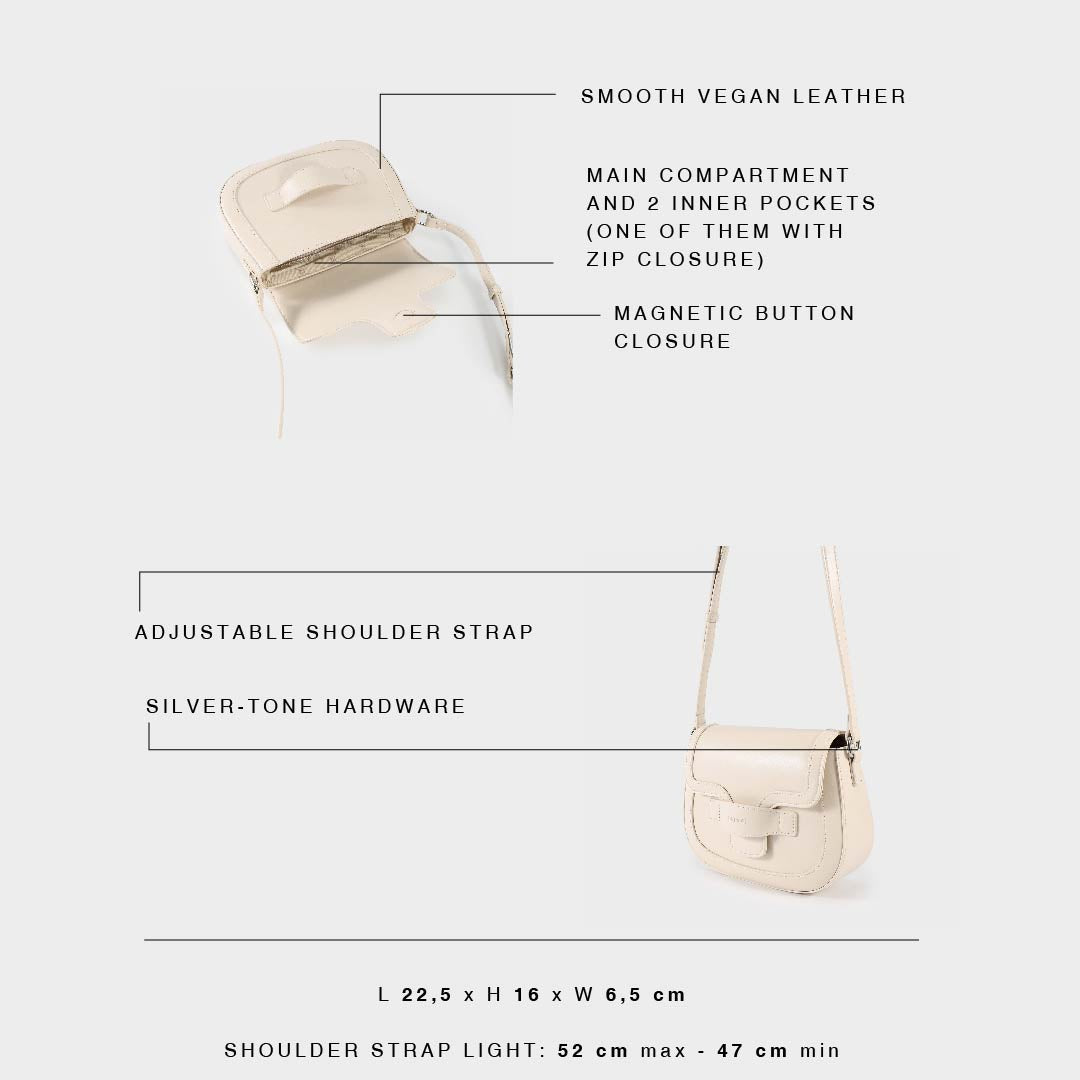 EDITH Shoulder Bag - CREAM