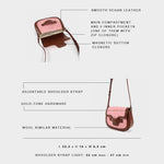 Bolso de hombro EDITH - ROSA