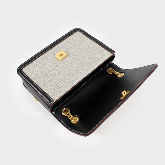 ELOISE CANVAS - BLACK