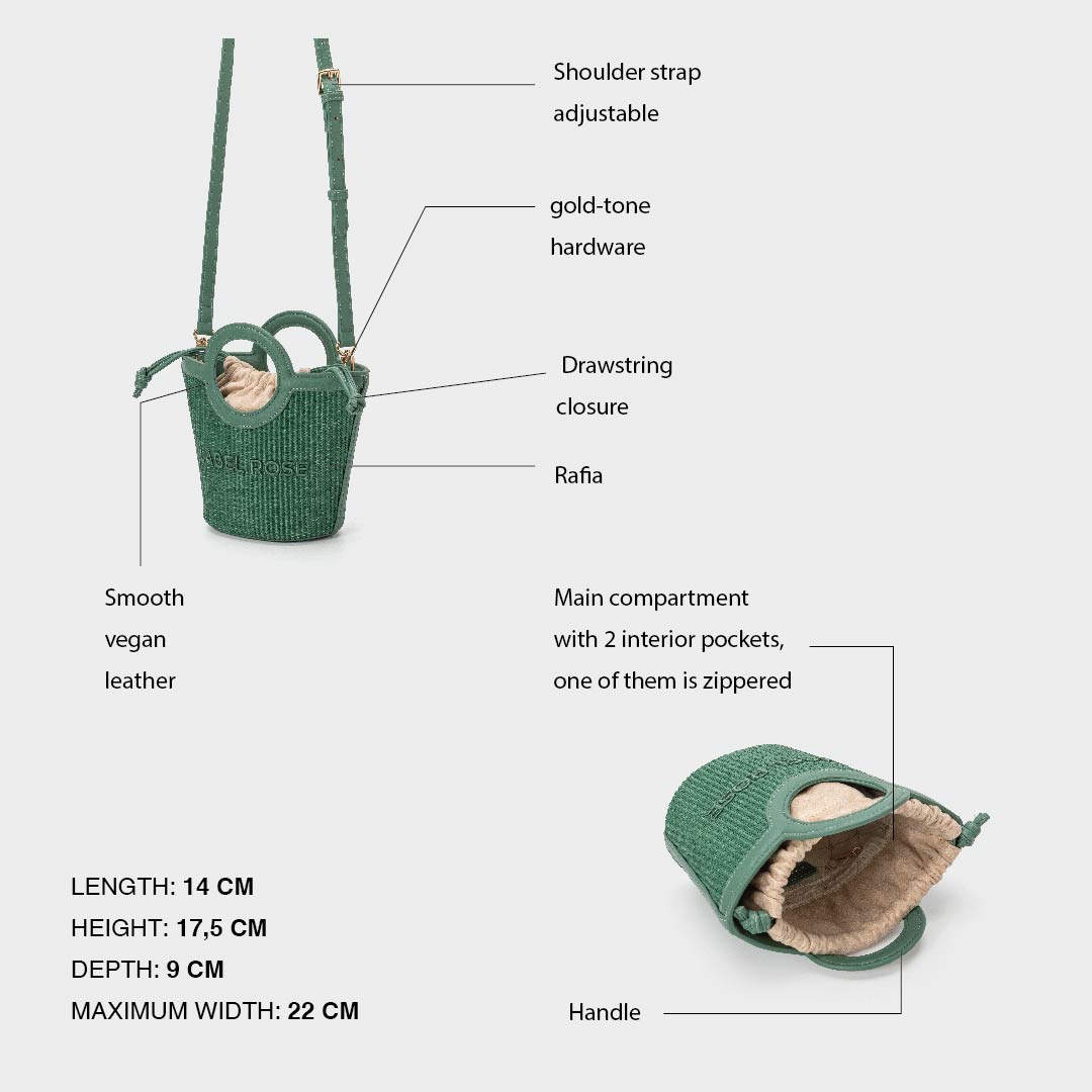 KRIS Hand Bag - GREEN