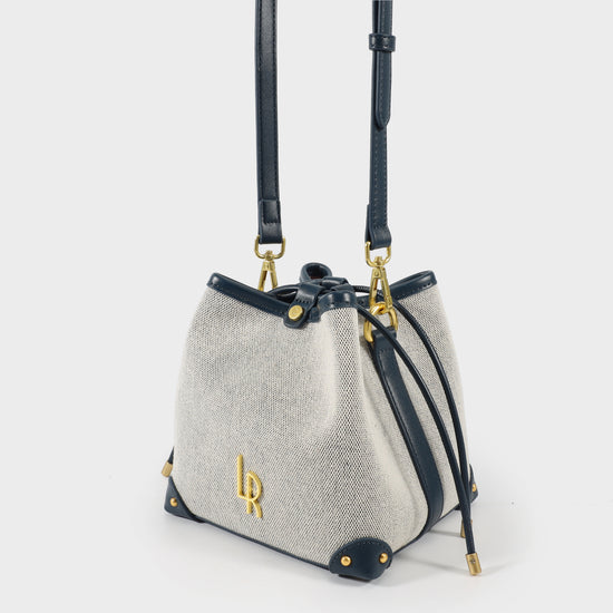 Borsa a secchiello JANE - BLU