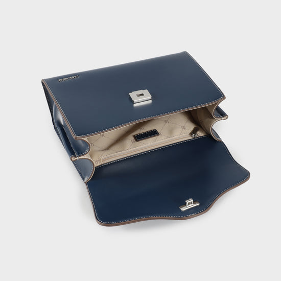 Borsa a tracolla ISABEL - DEEP BLUE
