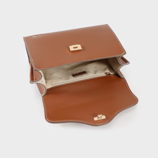 Borsa a tracolla ISABEL - BROWN