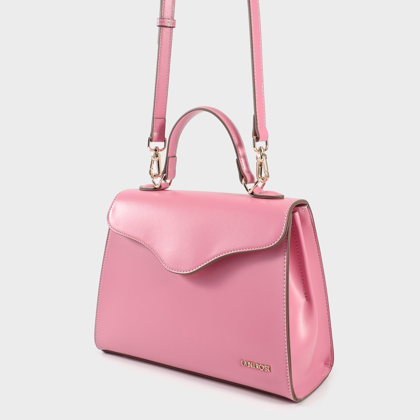 ISABEL Shoulder Bag - TAFFY PINK