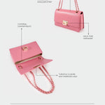 Borsa a spalla BUFFY - PINK