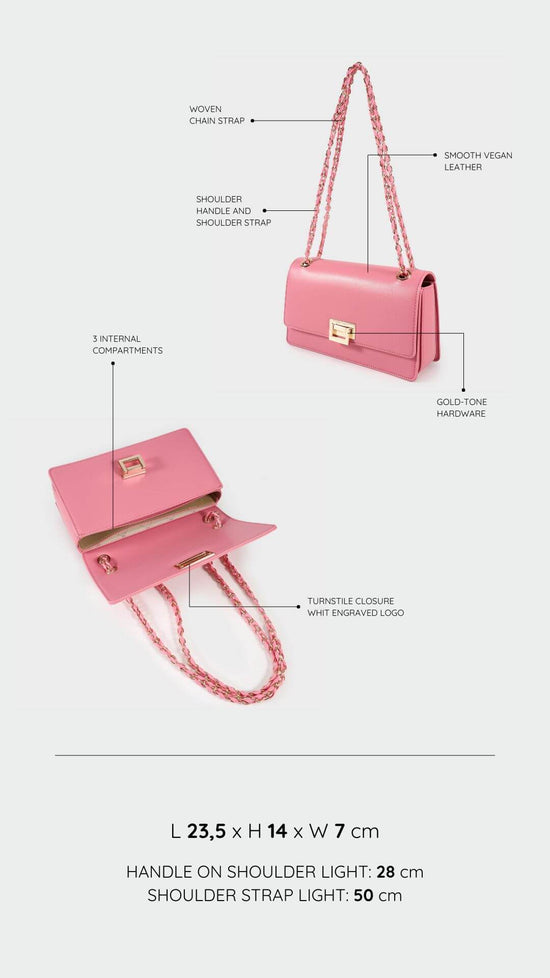 Borsa a spalla BUFFY - PINK