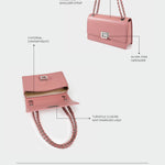 Borsa a spalla BUFFY - LIGHT PINK