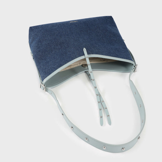 Borsa a spalla BROOKE 2.0 - POWDER BLUE