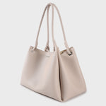 Bolso de hombro grande CHERYL - LILA POLVO