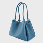 Bolso de hombro grande CHERYL - AZUL VERDE
