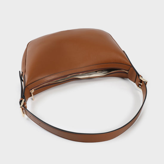 LILLIAN Shoulder Bag - BROWN