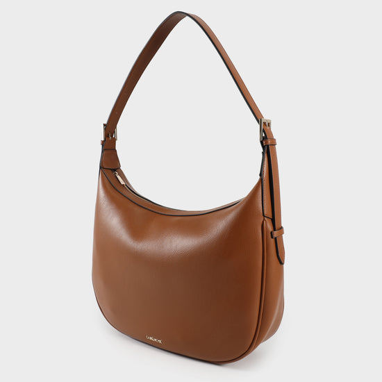 LILLIAN Shoulder Bag - BROWN
