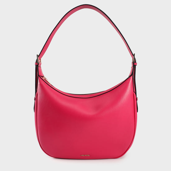 Bolso de hombro LILLIAN - ROSA FUERTE