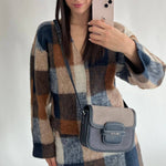 Bolso bandolera Addison Saddle - Azul