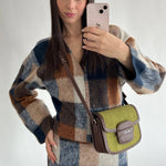 Bolso bandolera Addison Saddle - Verde