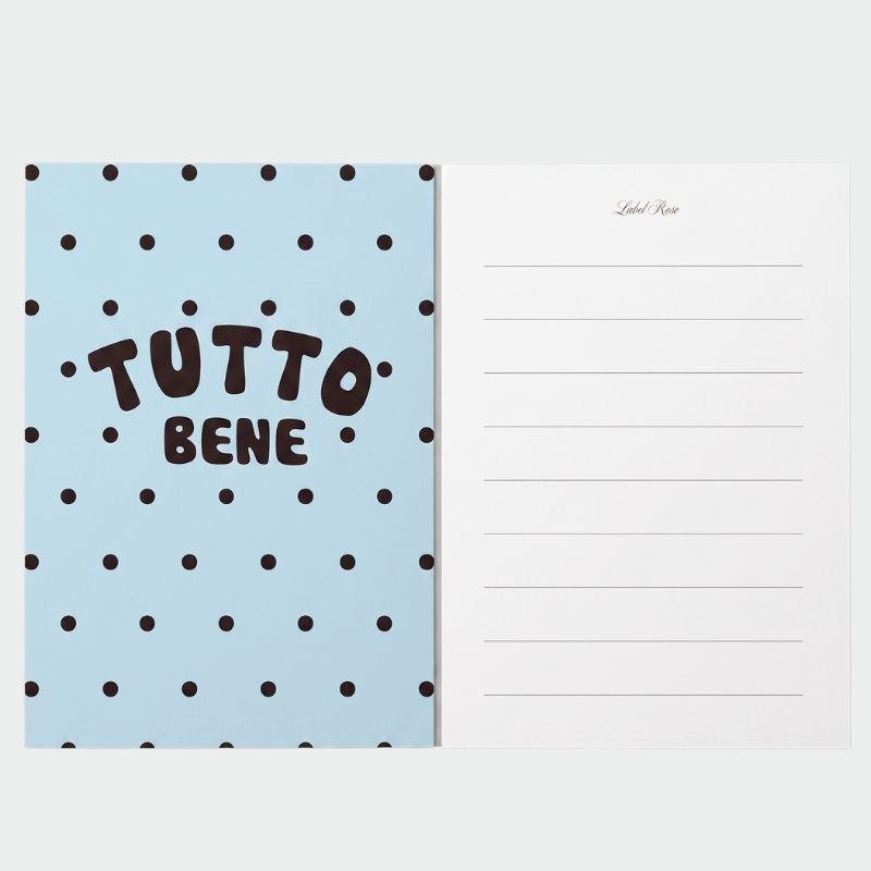 CARTOLINA - TUTTO BENE AZZURRO