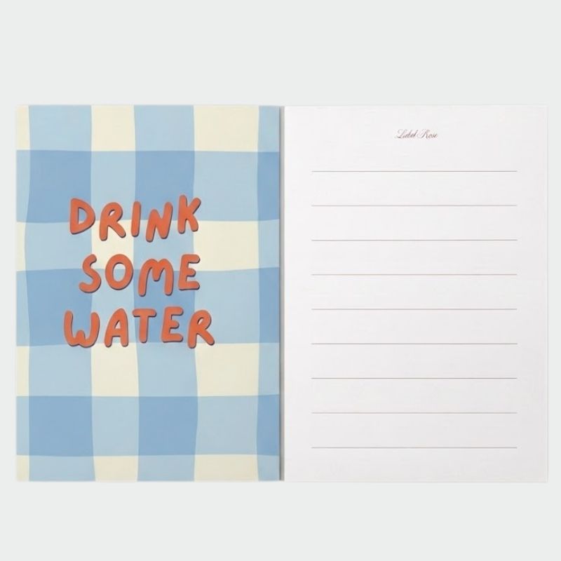 TARJETA POSTAL - DRINK SOME WATER