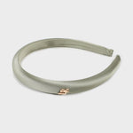 Cerchietto satin verde