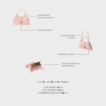 Borsa a mano CHERIE- PINK CONFETTI