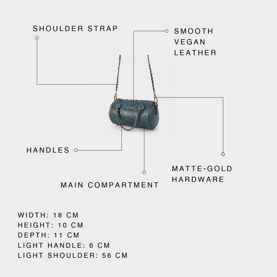 Mini bag AMELIE - TEAL