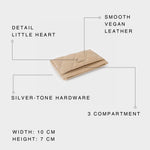 Portacarte LADY WALLET - BEIGE