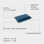 Portacarte LADY WALLET - PETROLIO
