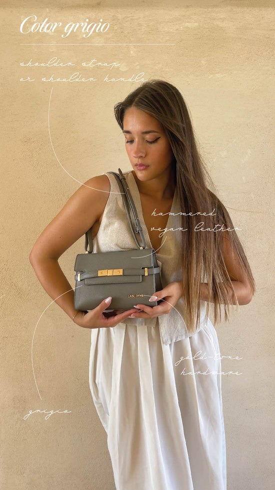 Borsa a spalla GRACE SPALLA - GRIGIO