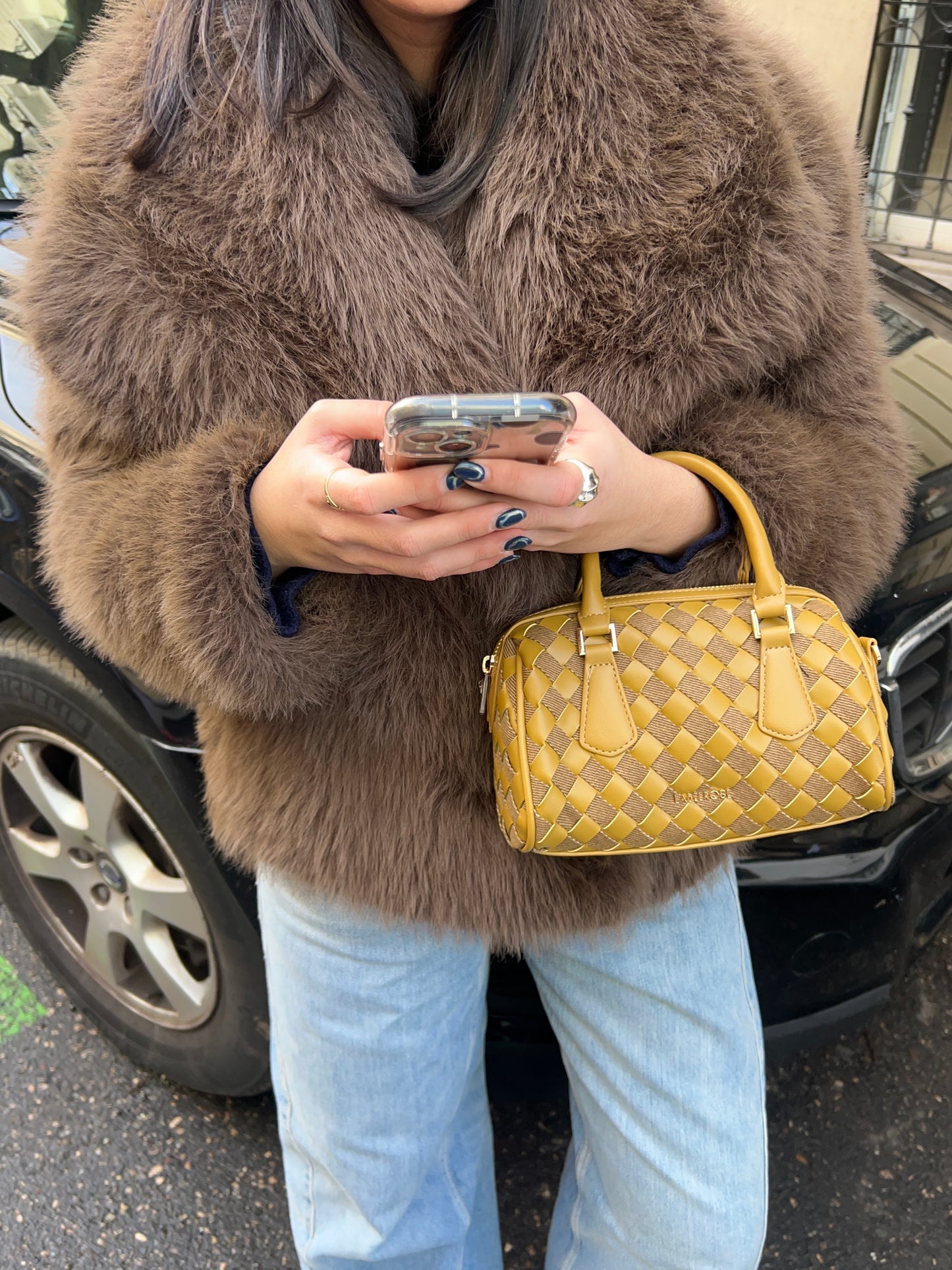 TWIST Handbag - KHAKI