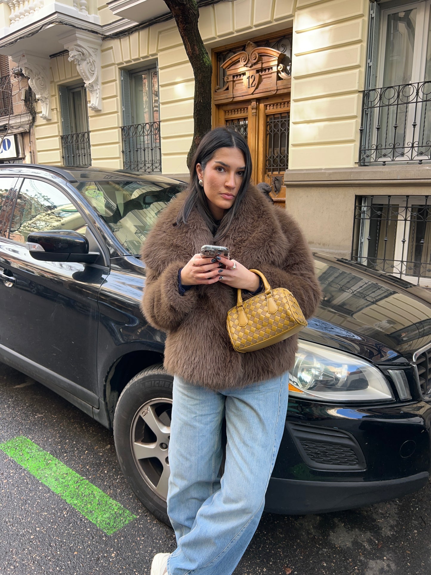 TWIST Handbag - KHAKI