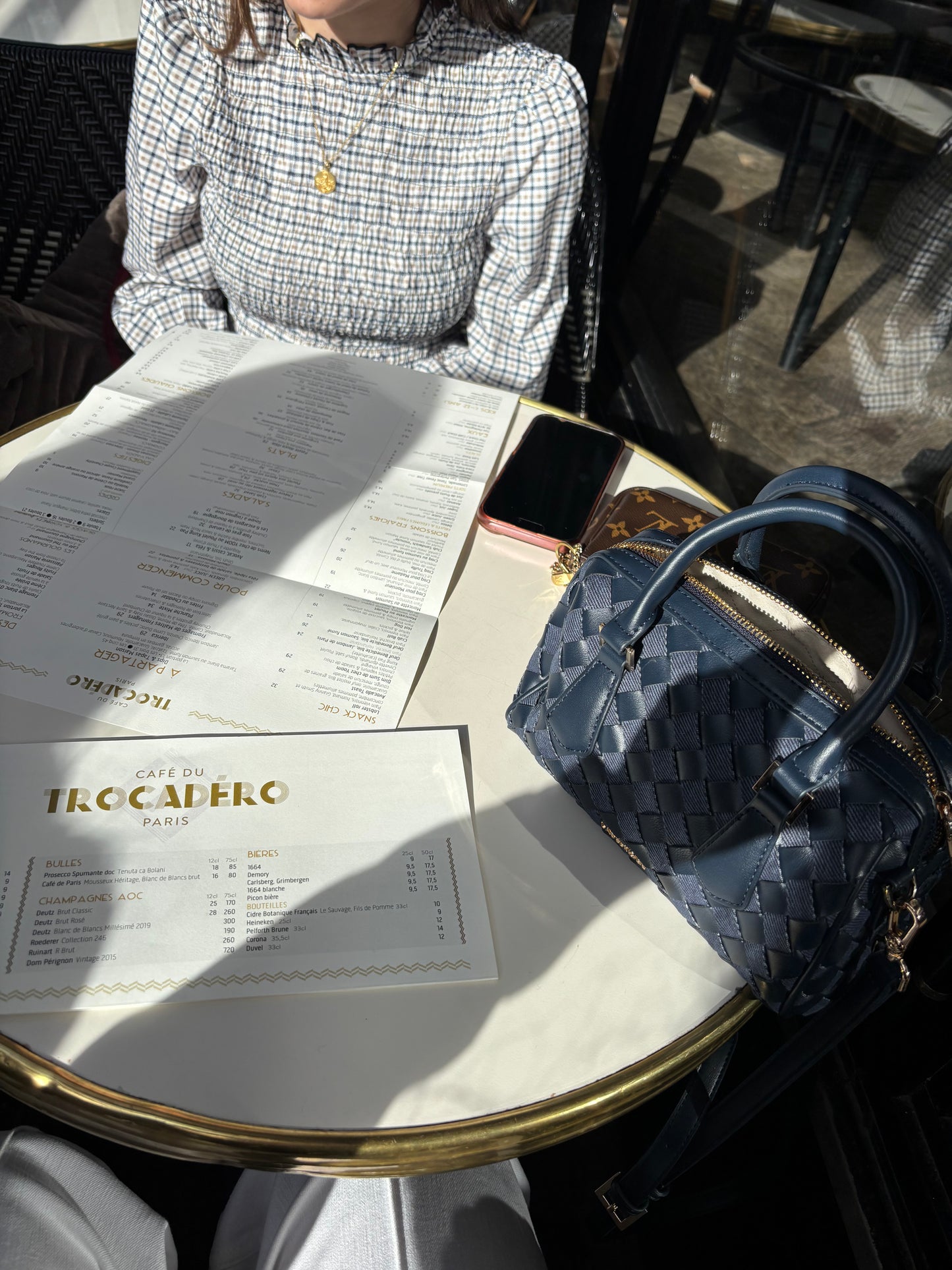 TWIST Handbag - BLUE