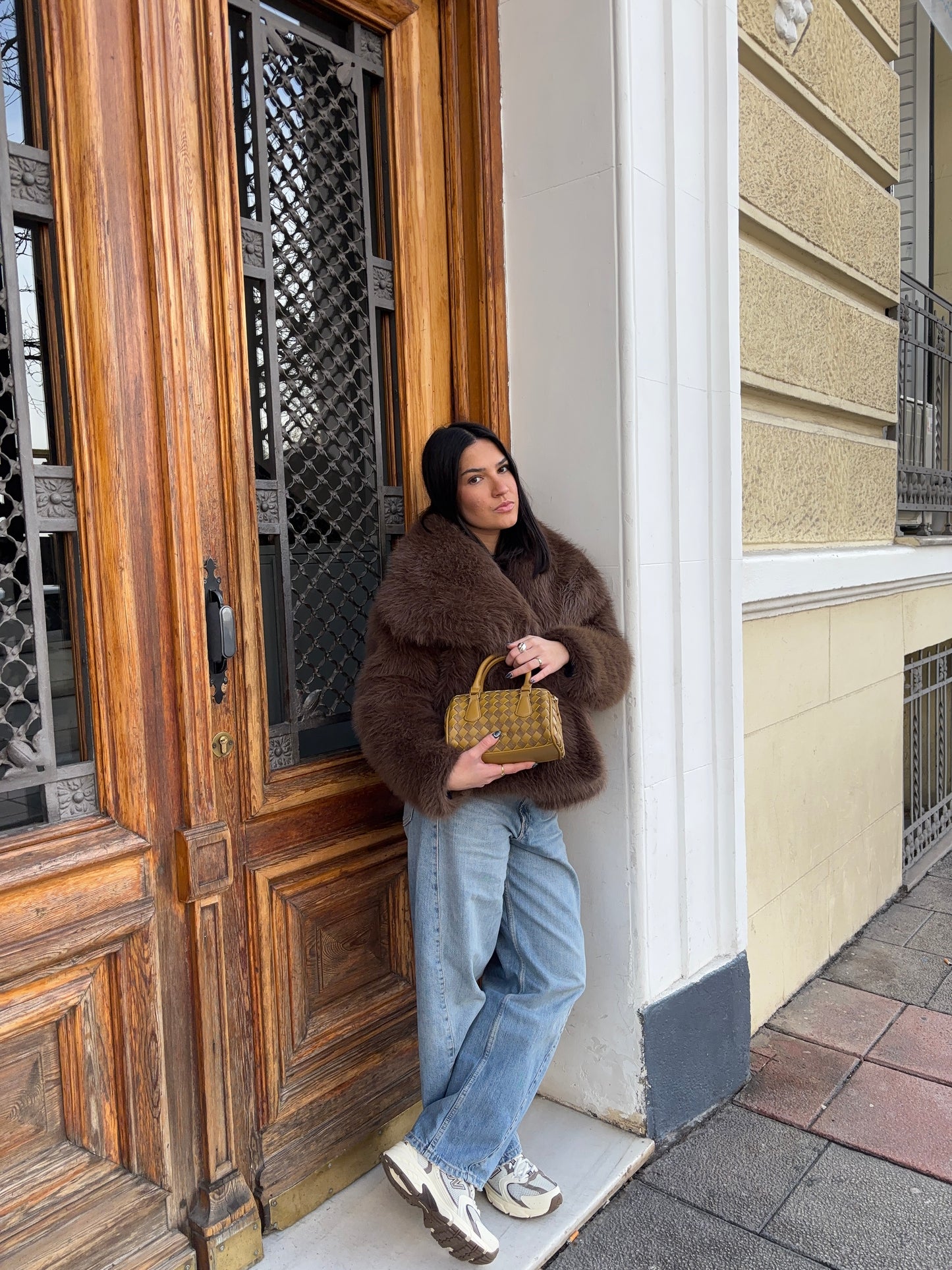 TWIST Handbag - KHAKI