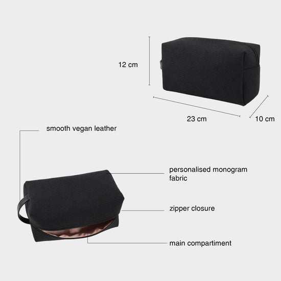 BEAUTY CASE MEDIUM-BLUE