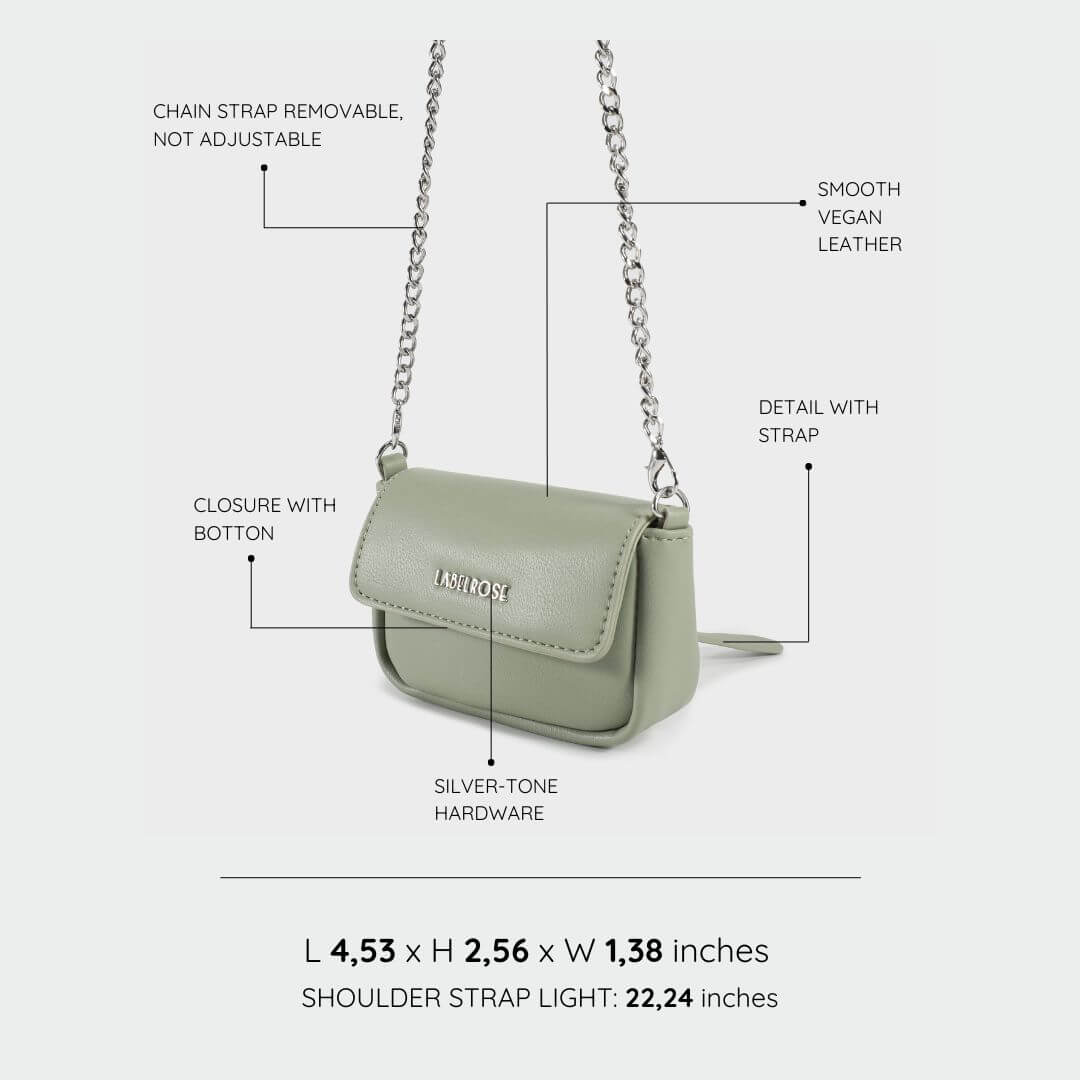 MINI MARGARET mini bag - GREEN