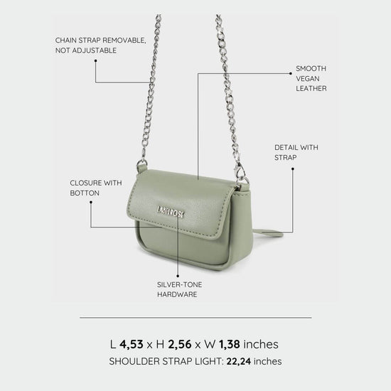 MINI MARGARET mini bag - GREEN