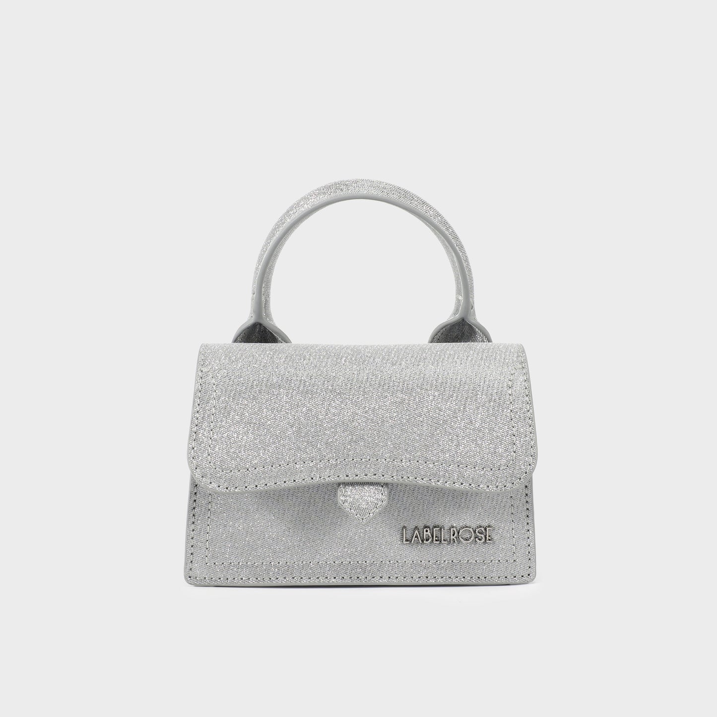 Bolso mini PAIGE MINI LE - PLATEADO